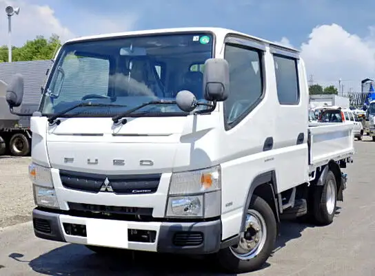 三菱 キャンター 小型 平ボディ Wキャブ TPG-FBA00 の中古トラック【車両No.112888】