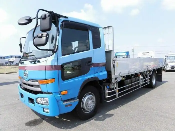 日産UD コンドル 中型/増トン 平ボディ アルミブロック ベッド の中古トラック【車両No.112793】