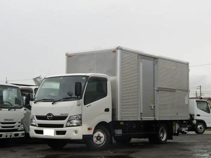 日野 デュトロ 小型 アルミバン パワーゲート サイドドア の中古トラック【車両No.113314】