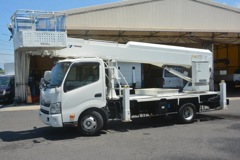 日野 デュトロ 小型 高所・建柱車 高所作業車 TKG-XZU710M