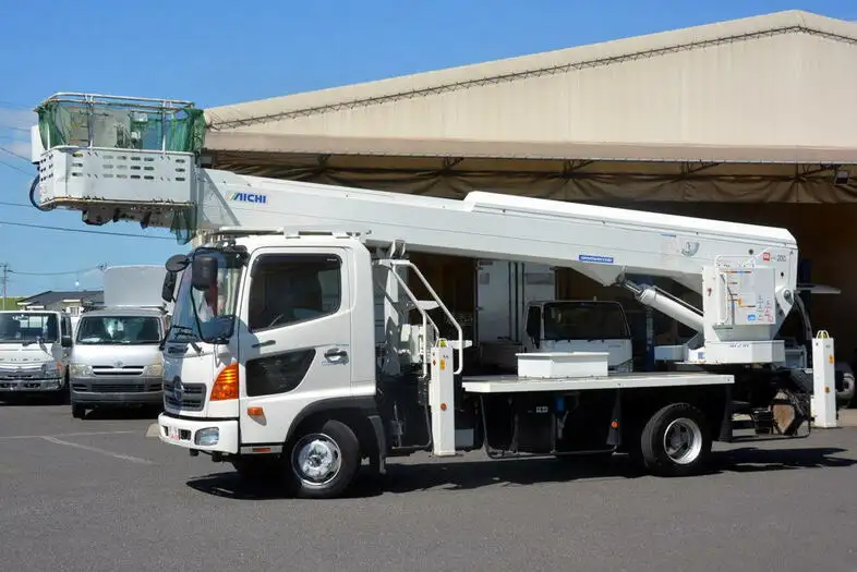 日野 レンジャー 中型/増トン 高所・建柱車 高所作業車 TKG-FC9JGAP の中古トラック【車両No.113210】