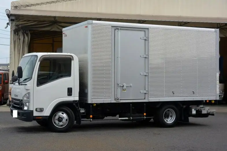 いすゞ エルフ 小型 アルミバン パワーゲート サイドドア の中古トラック【車両No.113067】