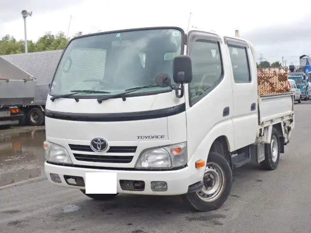 トヨタ トヨエース 小型 平ボディ Wキャブ パワーゲート の中古トラック【車両No.113579】
