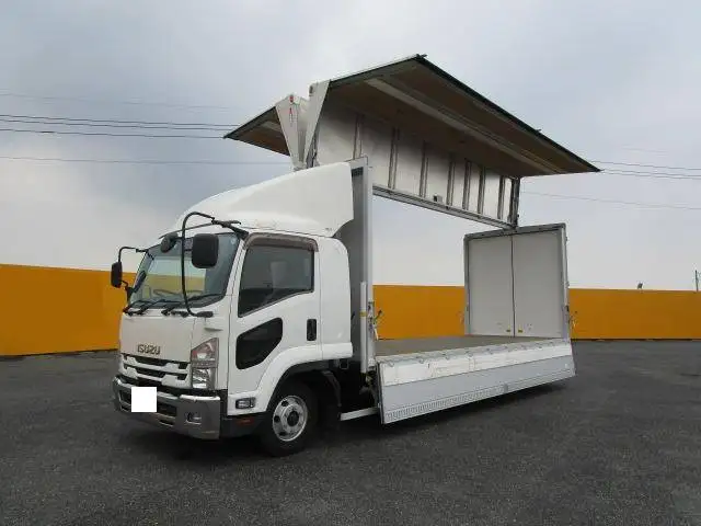 いすゞ フォワード 中型/増トン ウイング エアサス ベッド の中古トラック【車両No.113604】