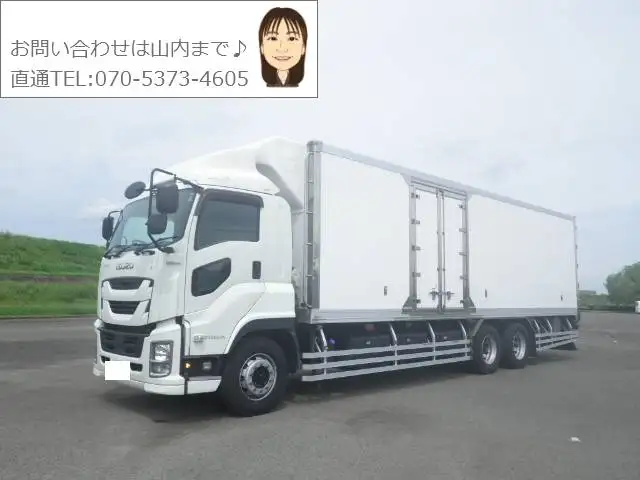 いすゞ ギガ 大型 冷凍冷蔵 低温 キーストン の中古トラック【車両No.113569】