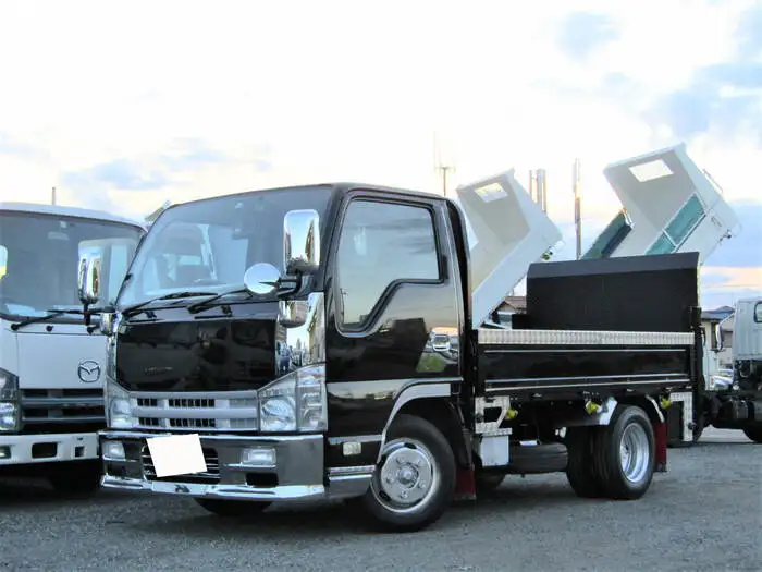 いすゞ エルフ 小型 平ボディ パワーゲート 床鉄板 の中古トラック【車両No.114071】