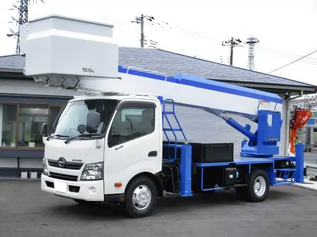 日野 デュトロ 小型 高所・建柱車 高所作業車 TKG-XZU710M の中古トラック【車両No.114266】