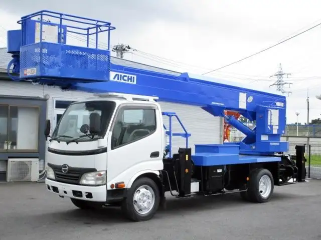 日野 デュトロ 小型 高所・建柱車 高所作業車 BDG-XZU344 改 の中古トラック【車両No.114265】