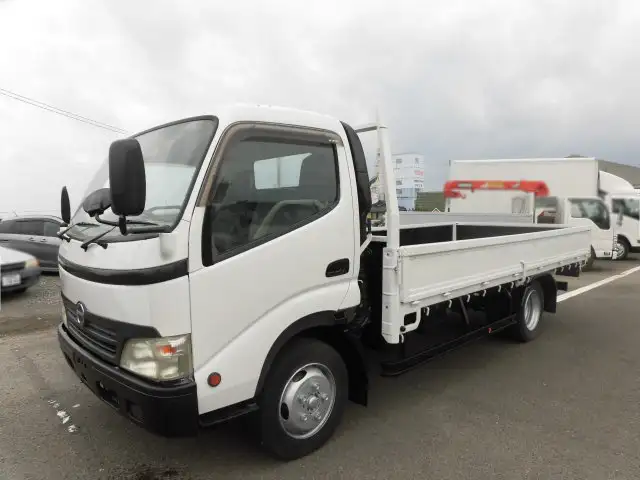 日野 デュトロ 小型 平ボディ 床鉄板 BDG-XZU454M の中古トラック【車両No.114296】