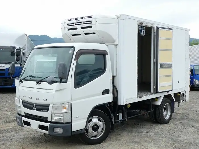 三菱 キャンター 小型 冷凍冷蔵 低温 パワーゲート の中古トラック【車両No.114258】