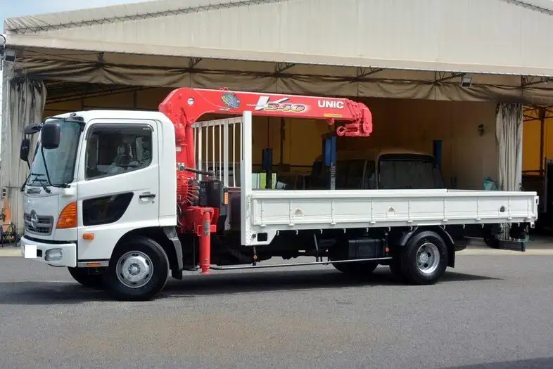 日野 レンジャー 中型/増トン クレーン付 4段 ラジコン の中古トラック【車両No.113768】