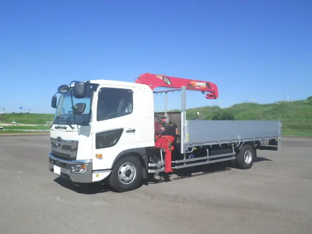 日野 レンジャー 中型/増トン クレーン付 アルミブロック 4段 の中古トラック【車両No.114379】