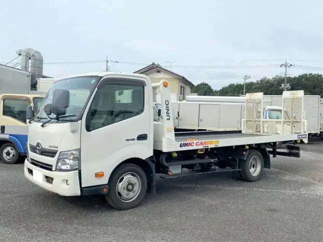 日野 デュトロ 小型 車両重機運搬 ラジコン ウインチ の中古トラック【車両No.114370】
