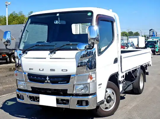 三菱 キャンター 小型 平ボディ 床鉄板 カスタム の中古トラック【車両No.114300】