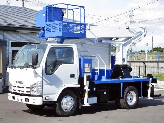 いすゞ エルフ 小型 高所・建柱車 高所作業車 TKG-NKR85N の中古トラック【車両No.114634】