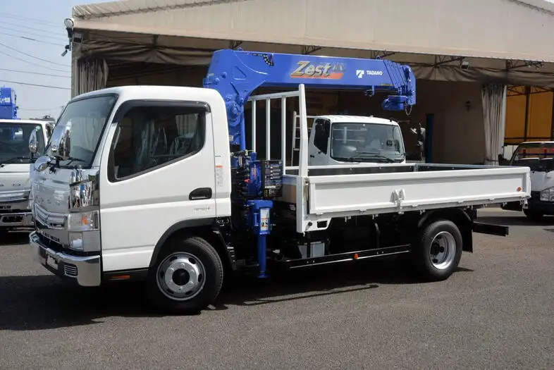 三菱 キャンター 小型 クレーン付 5段 ラジコン の中古トラック【車両No.114914】
