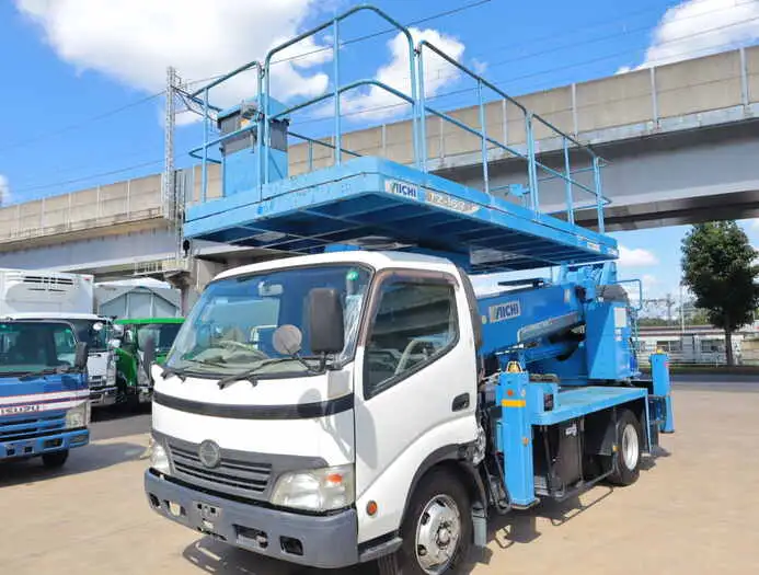日野 デュトロ 小型 高所・建柱車 高所作業車 BDG-XZU414M の中古トラック【車両No.115042】