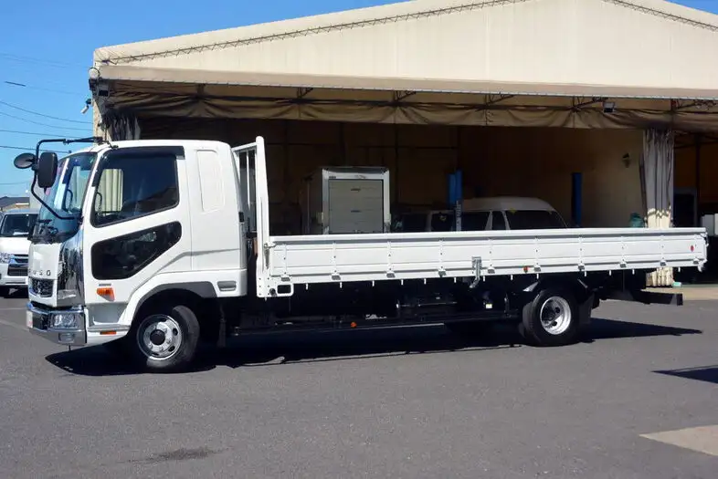 三菱 ファイター 中型/増トン 平ボディ ベッド 2KG-FK62F の中古トラック【車両No.115214】