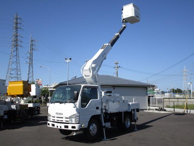 いすゞ エルフ 小型 高所・建柱車 高所作業車 電工仕様の中古トラック画像8