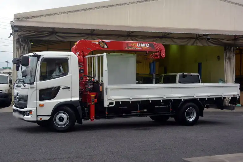 日野 レンジャー 中型/増トン クレーン付 4段 ラジコン の中古トラック【車両No.115612】