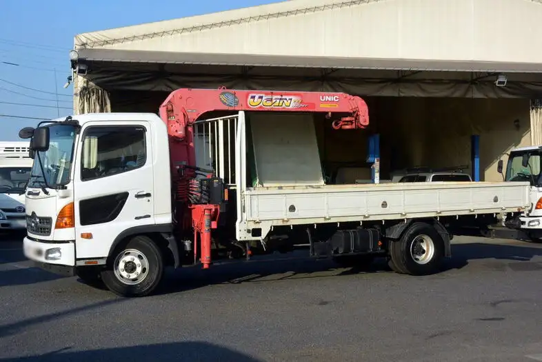 日野 レンジャー 中型/増トン クレーン付 4段 ラジコン の中古トラック【車両No.115600】