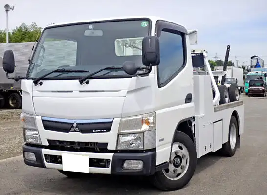 三菱 キャンター 小型 車両重機運搬 ウインチ TPG-FBA50 の中古トラック【車両No.115639】
