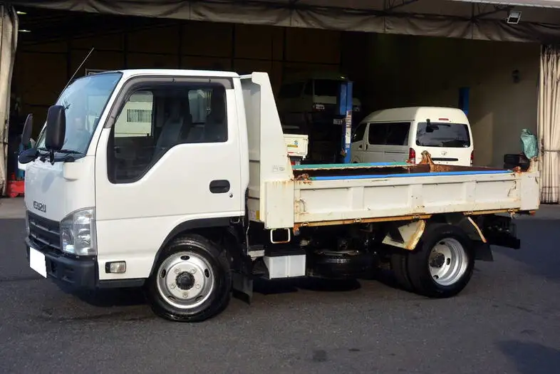 いすゞ エルフ 小型 ダンプ 強化 コボレーン の中古トラック【車両No.115736】
