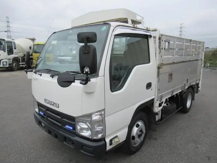 いすゞ エルフ 小型 平ボディ パワーゲート 床鉄板 の中古トラック【車両No.116123】