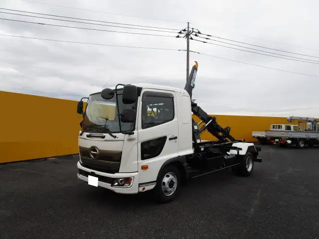 日野 レンジャー 中型/増トン アームロール ツインホイスト ベッド の中古トラック【車両No.116459】