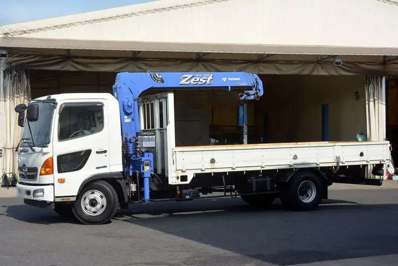 日野 レンジャー 中型/増トン クレーン付 4段 ラジコン の中古トラック【車両No.116491】