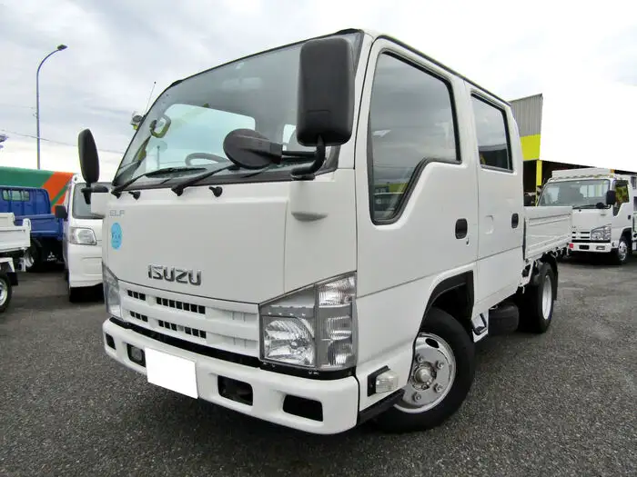 いすゞ エルフ 小型 平ボディ Wキャブ TKG-NJR85A の中古トラック【車両No.116709】