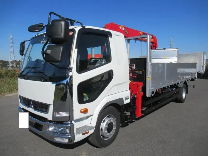 三菱 ファイター 中型/増トン クレーン付 アルミブロック エアサス の中古トラック【車両No.116728】
