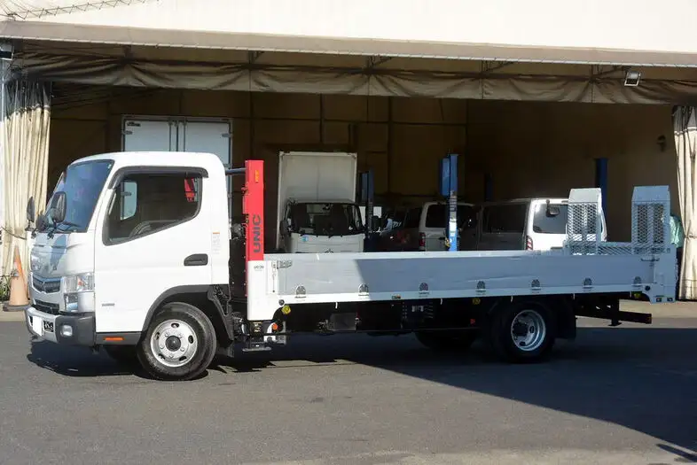 三菱 キャンター 小型 車両重機運搬 ラジコン ウインチ の中古トラック【車両No.116944】