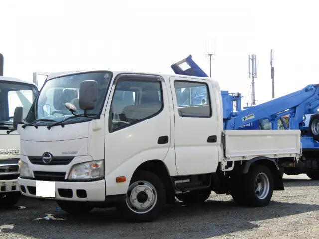 日野 デュトロ 小型 平ボディ Wキャブ SKG-XZU605M の中古トラック【車両No.116860】