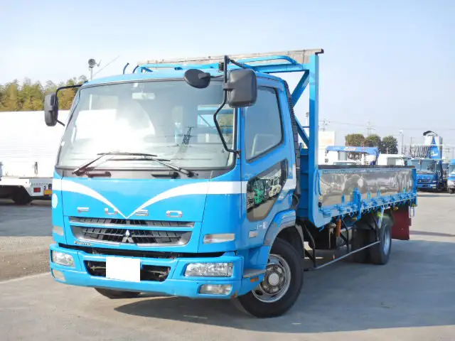 三菱 ファイター 中型/増トン 平ボディ 床鉄板 PA-FK71F の中古トラック【車両No.116979】