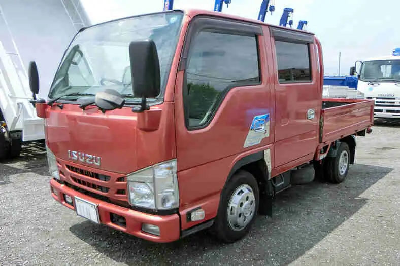 いすゞ エルフ 小型 平ボディ Wキャブ TRG-NHR85A の中古トラック【車両No.117085】