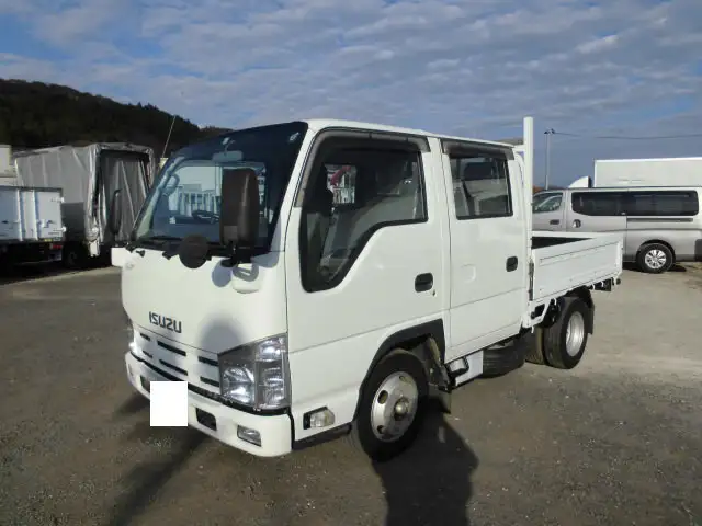 いすゞ エルフ 小型 平ボディ Wキャブ TKG-NJR85A の中古トラック【車両No.117022】
