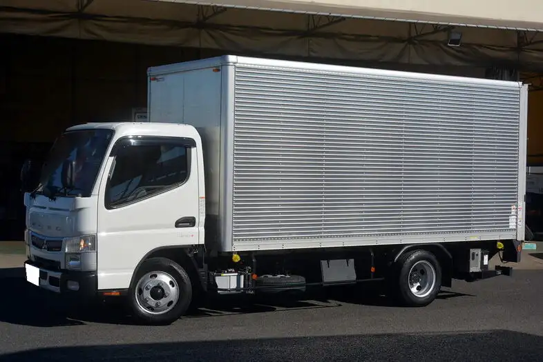 三菱 キャンター 小型 アルミバン パワーゲート 2PG-FEAV0 の中古トラック【車両No.117272】