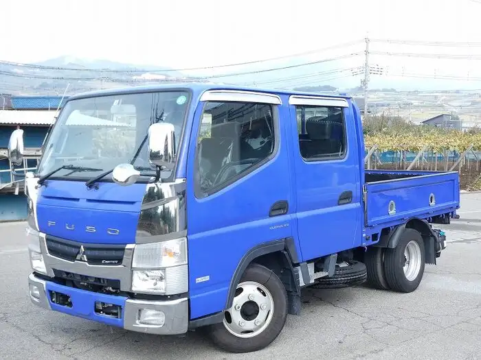 三菱 キャンター 小型 平ボディ Wキャブ TPG-FBA20 の中古トラック【車両No.117111】