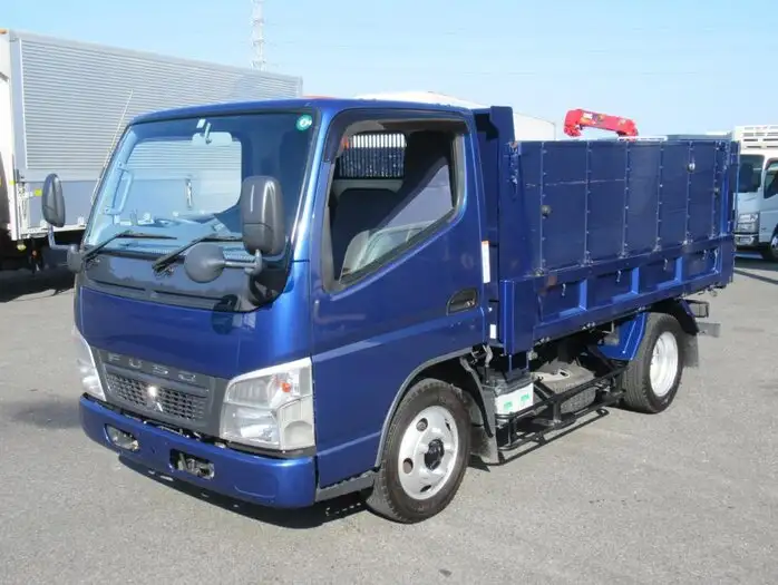 三菱 キャンター 小型 ダンプ 土砂禁 PDG-FE71DD の中古トラック【車両No.117249】