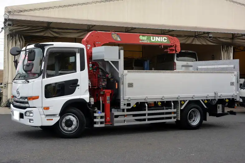 日産UD コンドル 中型/増トン クレーン付 パワーゲート 床鉄板 の中古トラック【車両No.117498】