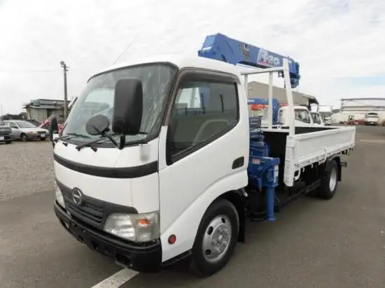 日野 デュトロ 小型 クレーン付 3段 ラジコン の中古トラック【車両No.117373】