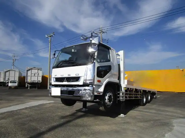 三菱 ファイター 中型/増トン 車両重機運搬 ウインチ ベッド の中古トラック【車両No.117457】