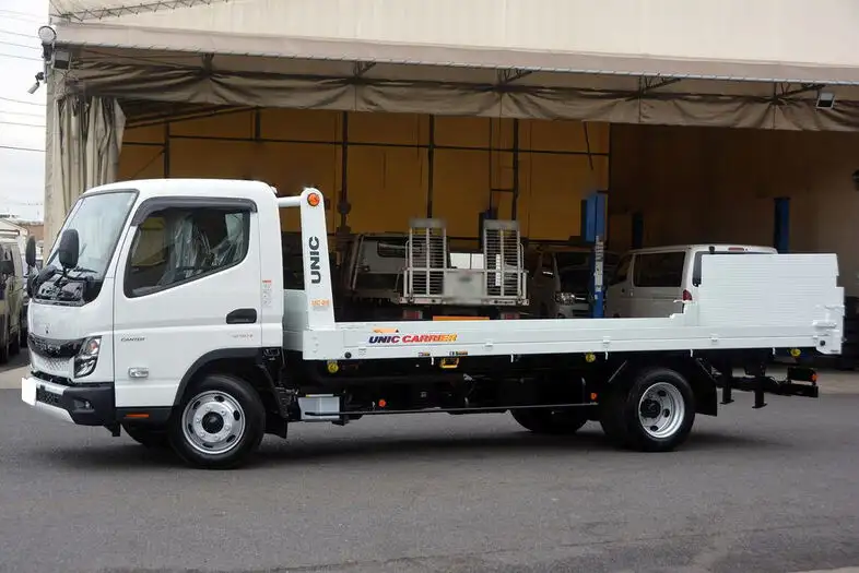 三菱 キャンター 小型 車両重機運搬 ラジコン ウインチ の中古トラック【車両No.117801】