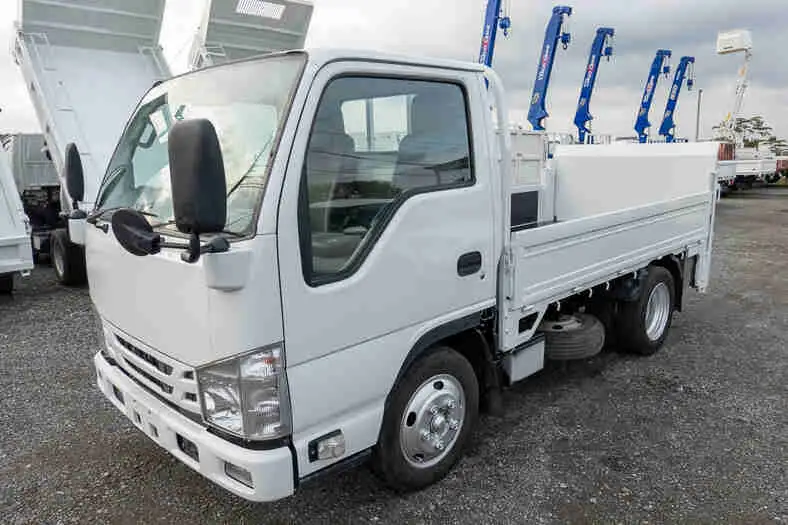 いすゞ エルフ 小型 平ボディ パワーゲート TRG-NKR85A の中古トラック【車両No.117925】