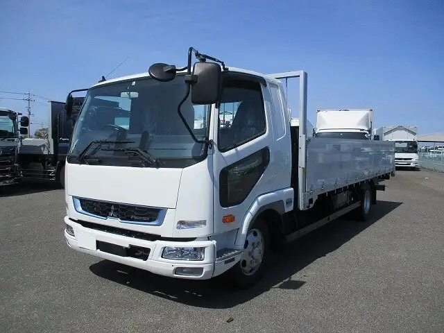 三菱 ファイター 中型/増トン 平ボディ アルミブロック ベッド の中古トラック【車両No.115888】