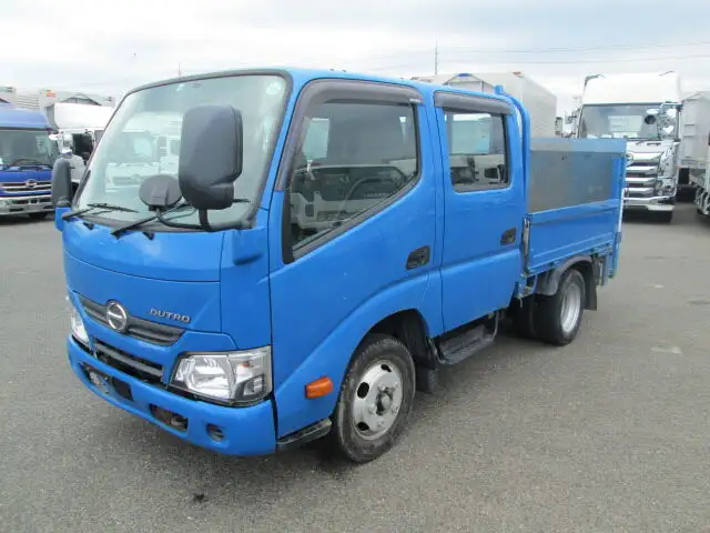 日野 デュトロ 小型 平ボディ Wキャブ パワーゲート の中古トラック【車両No.115875】