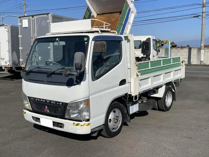三菱 キャンター 小型 ダンプ 強化 コボレーン の中古トラック【車両No.117107】