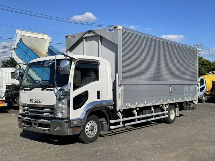 いすゞ フォワード 中型/増トン ウイング パワーゲート ベッド の中古トラック【車両No.117243】