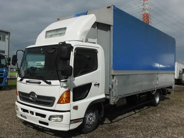 日野 レンジャー 中型/増トン ウイング パワーゲート エアサス の中古トラック【車両No.113323】